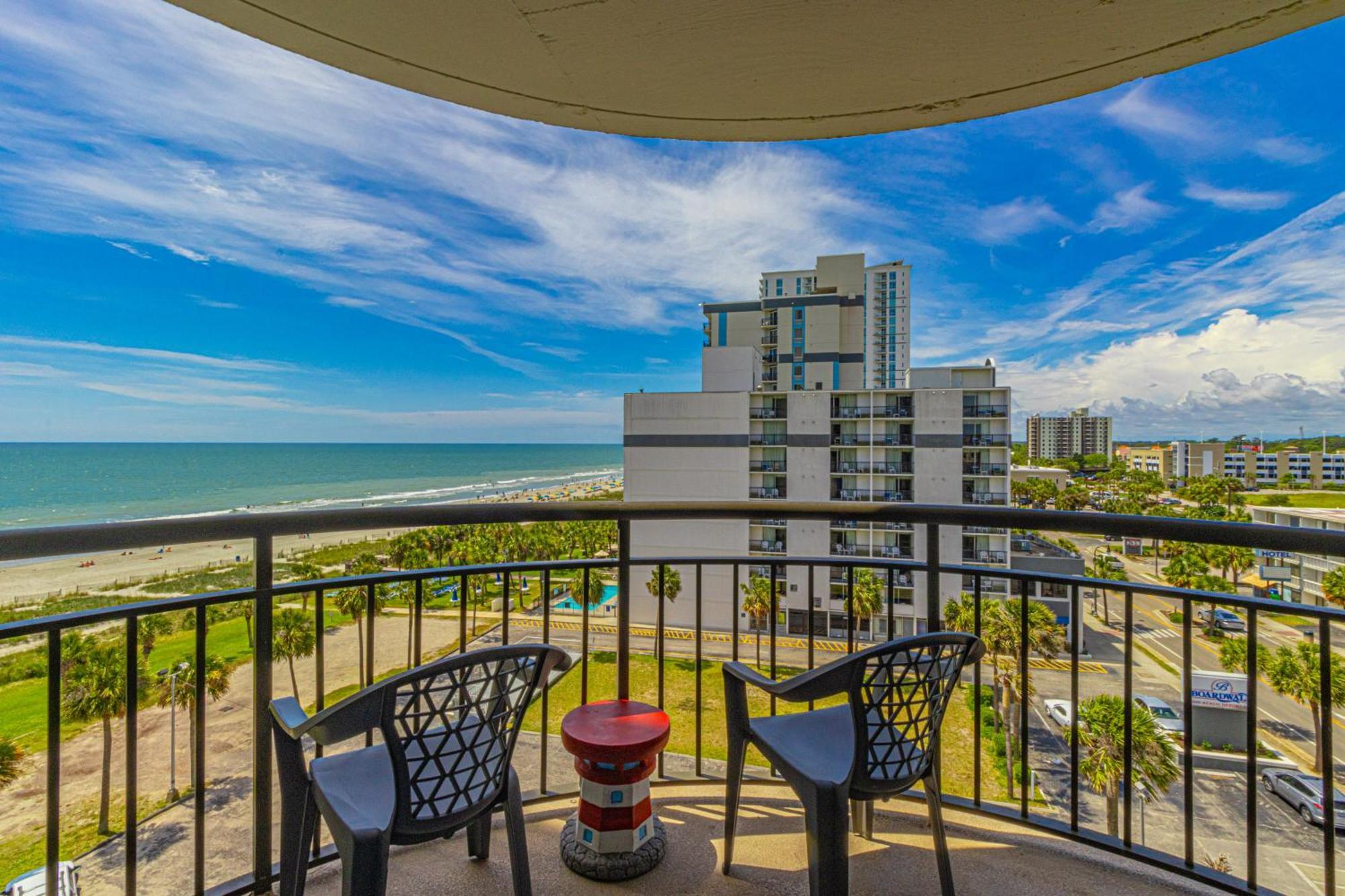 Ocean View Double Suite! Sleeps 4 Meridian Plaza 705 Myrtle Beach Exterior foto