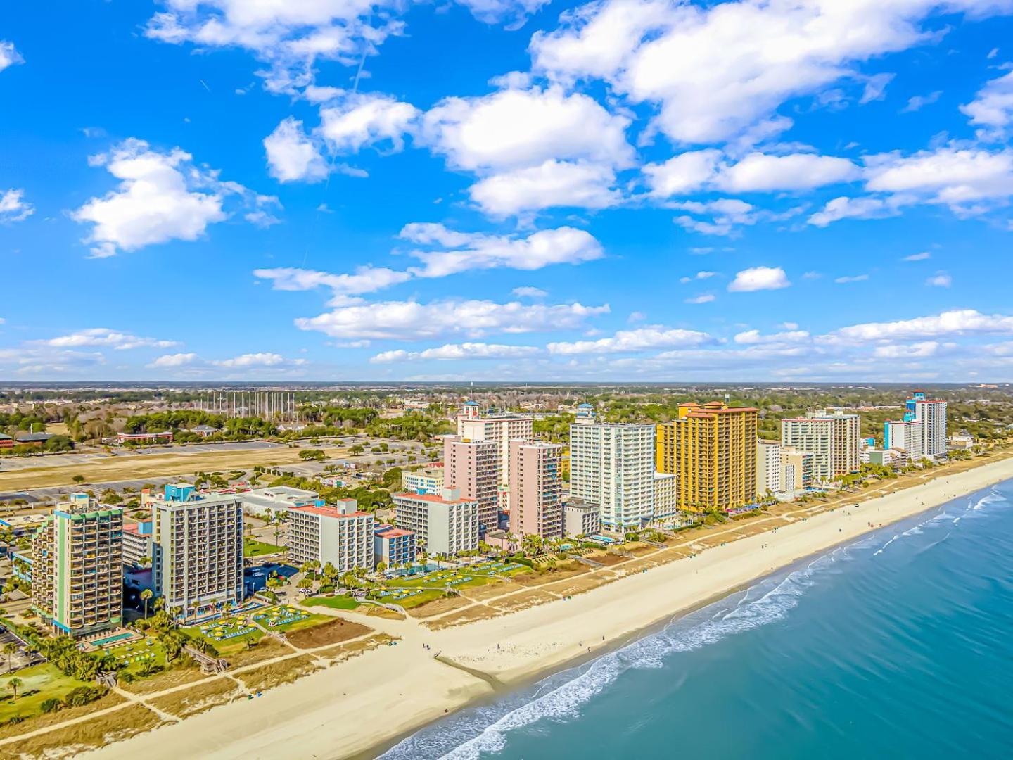 Ocean View Double Suite! Sleeps 4 Meridian Plaza 705 Myrtle Beach Exterior foto