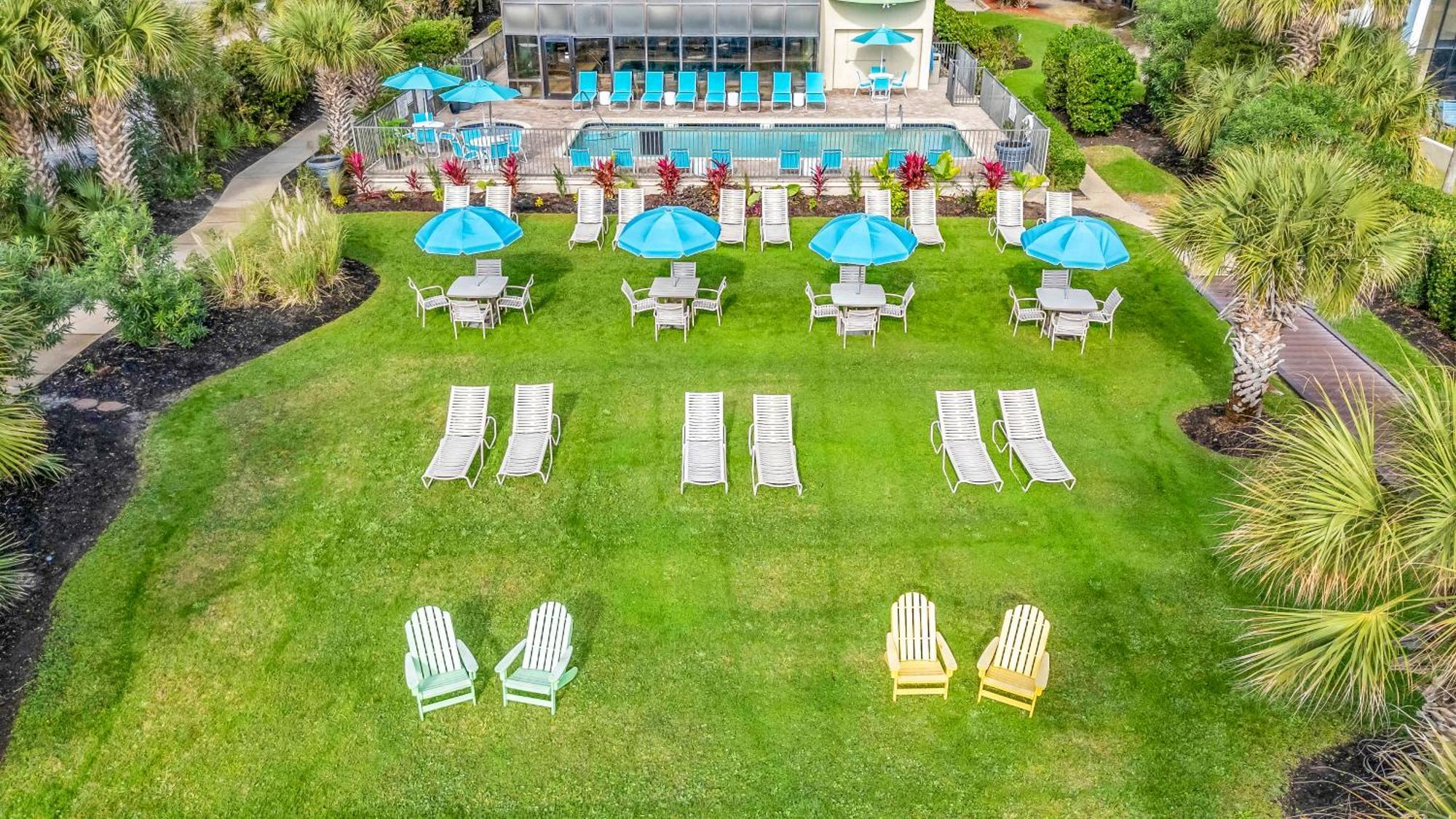 Ocean View Double Suite! Sleeps 4 Meridian Plaza 705 Myrtle Beach Exterior foto