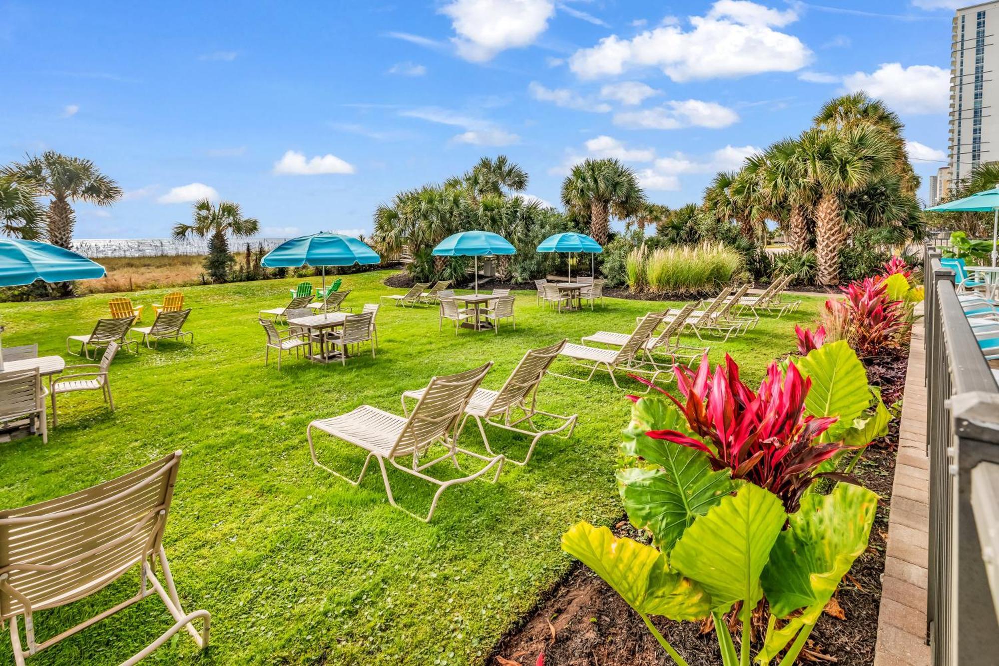 Ocean View Double Suite! Sleeps 4 Meridian Plaza 705 Myrtle Beach Exterior foto