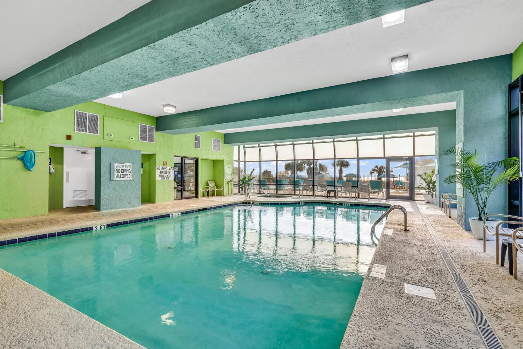 Ocean View Double Suite! Sleeps 4 Meridian Plaza 705 Myrtle Beach Exterior foto
